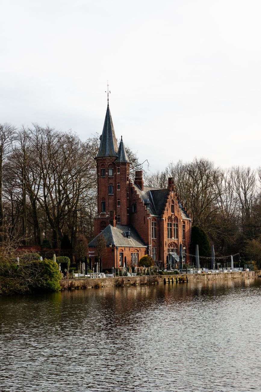 Prachtig panorama van historisch België